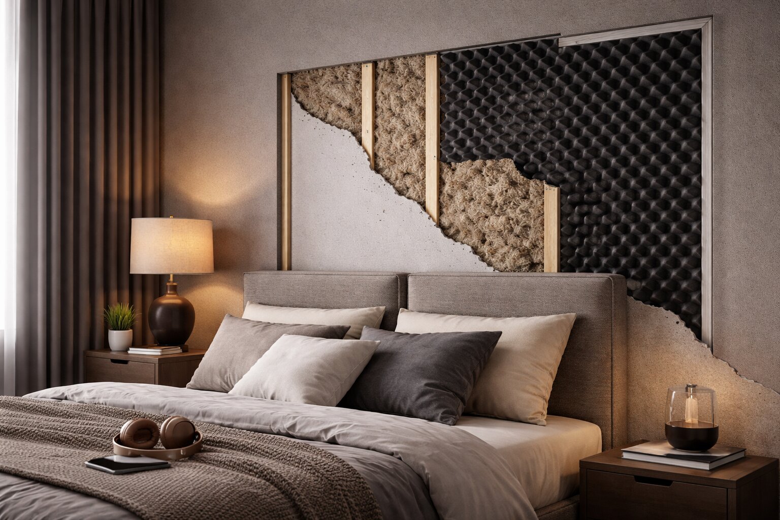 geluidsisolatie muur slaapkamer, geluidsisolatie
