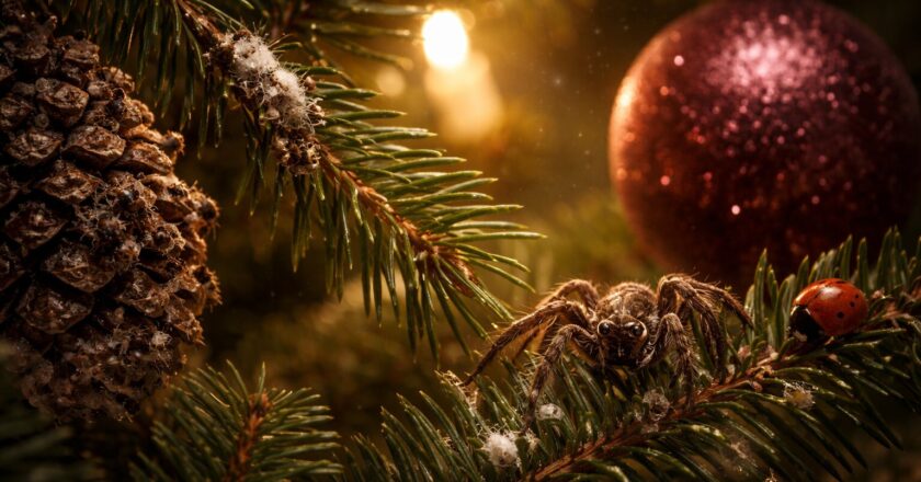 Beestjes in de kerstboom: wat zit er in je spar en hoe ga je er stijlvol mee om?