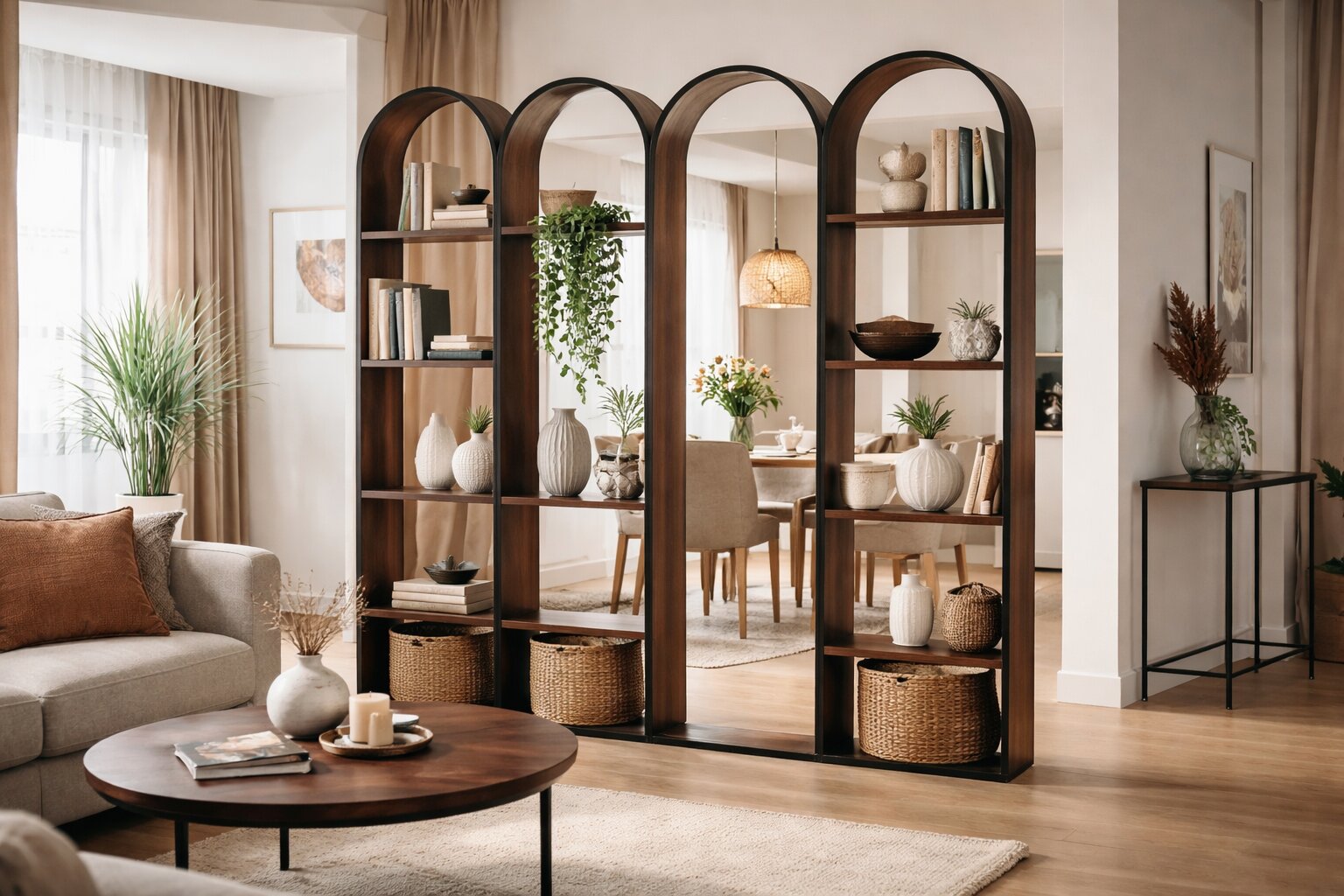 roomdivider ideeën, roomdivider