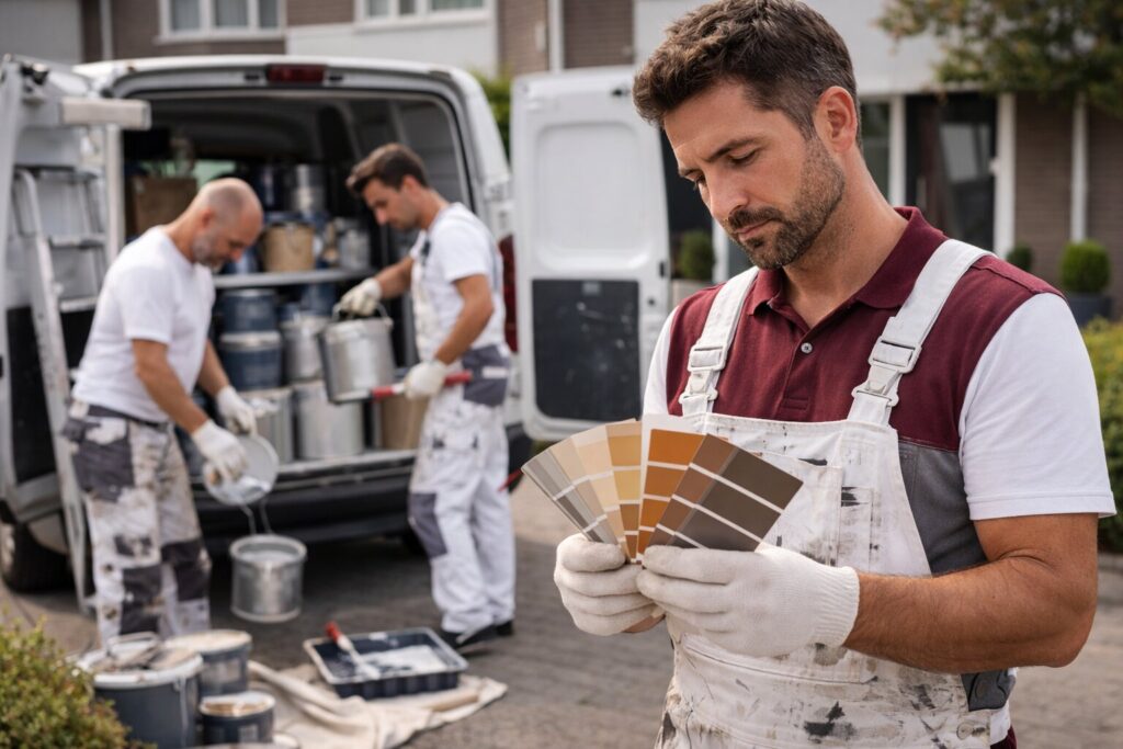 De voordelen van latex spuiten versus traditioneel rollen