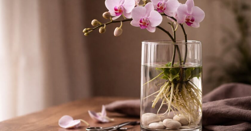 Een orchidee in water verzorgen: stijlvol experiment of duurzame keuze?